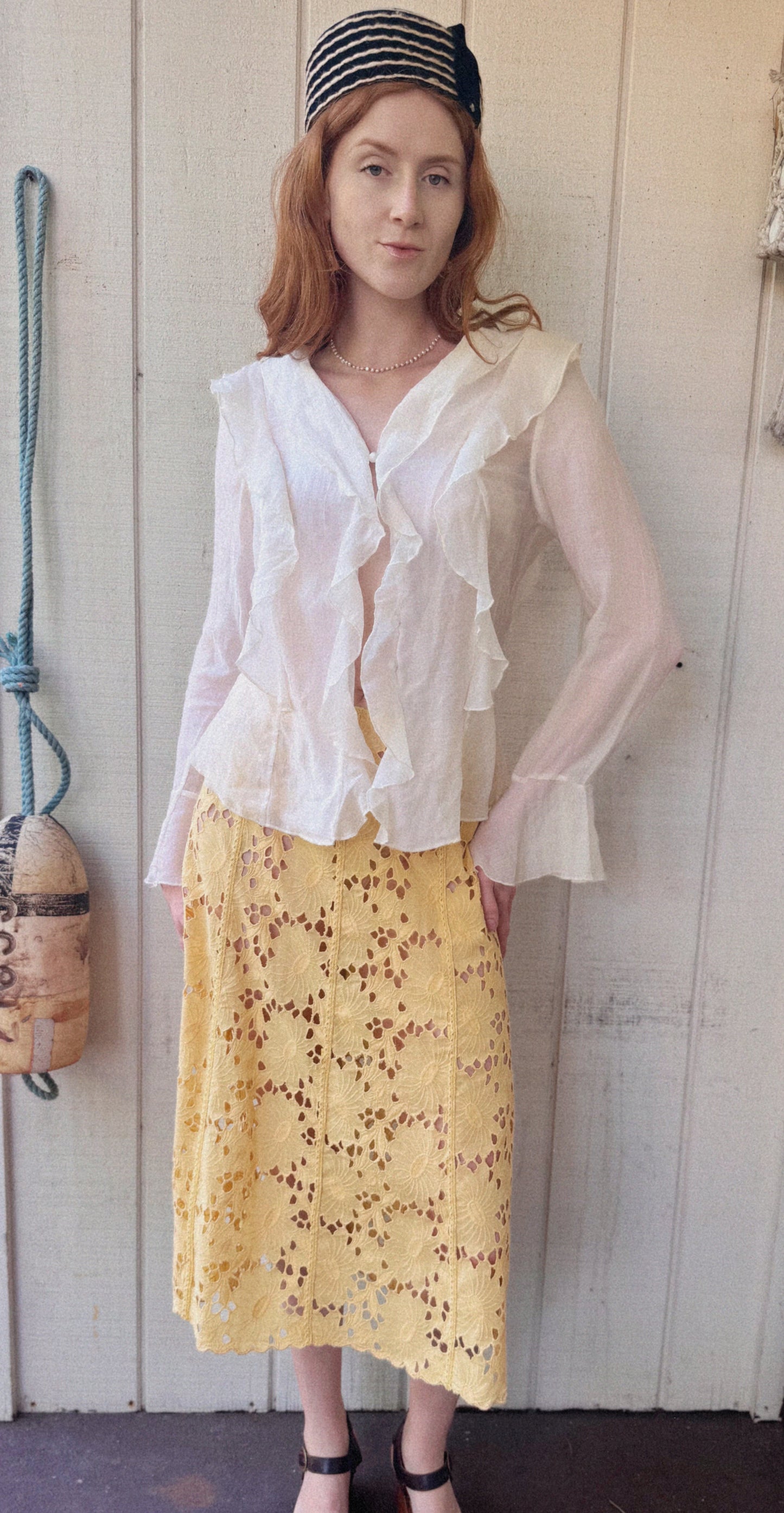 The Katerina Ruffle Blouse