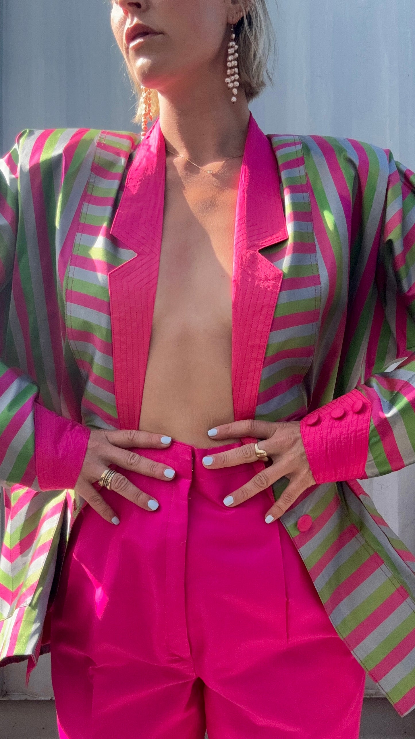 The Liliane Silk Suit