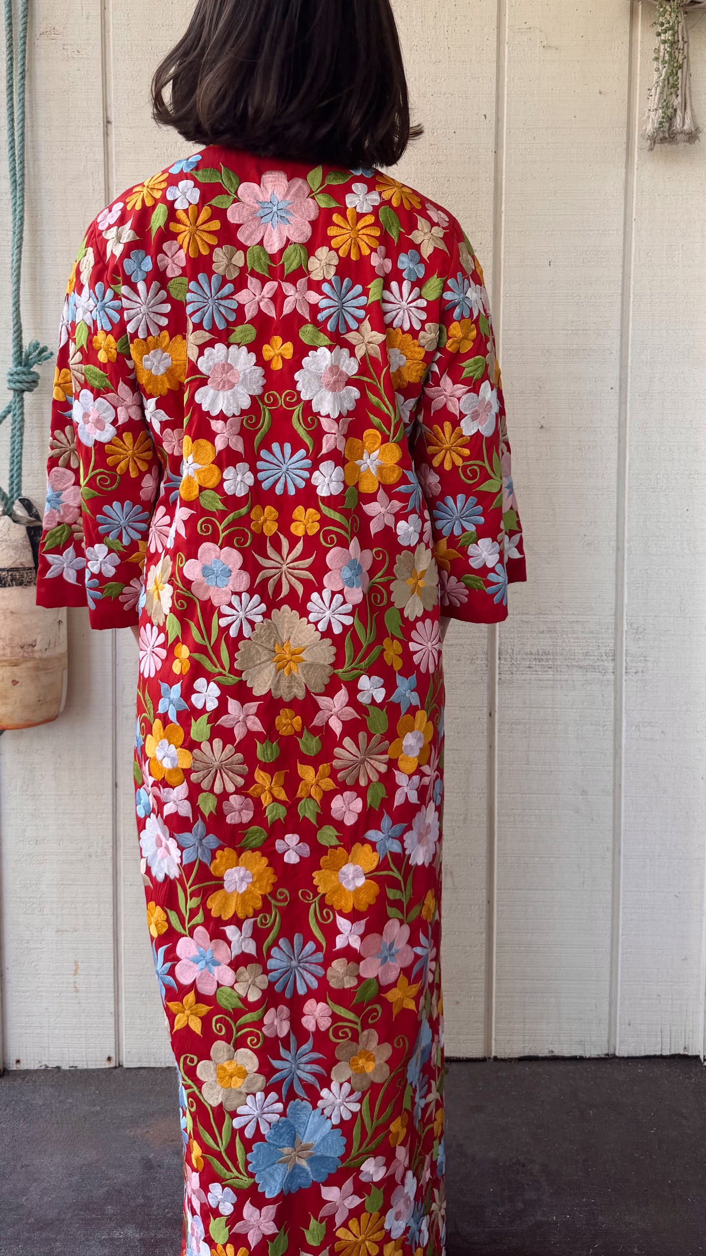 The Carolina 1970s Embroidered Coat