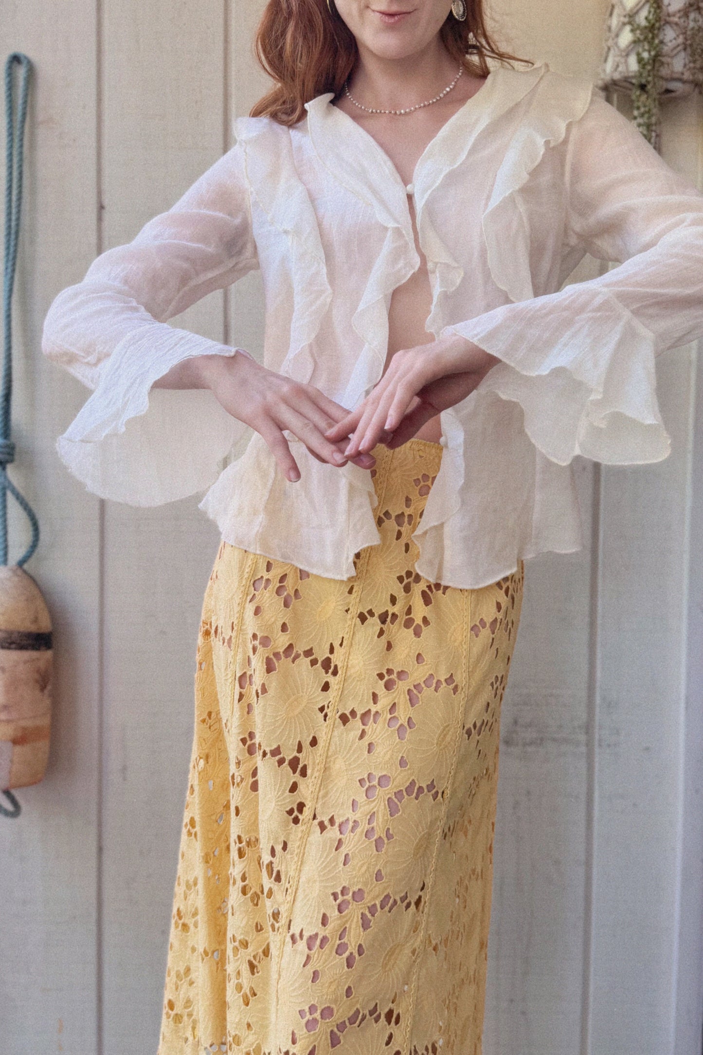 The Katerina Ruffle Blouse