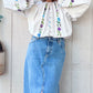 The Gucci Denim Skirt
