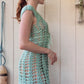 The Marina 1960s Crochet Mini Dress