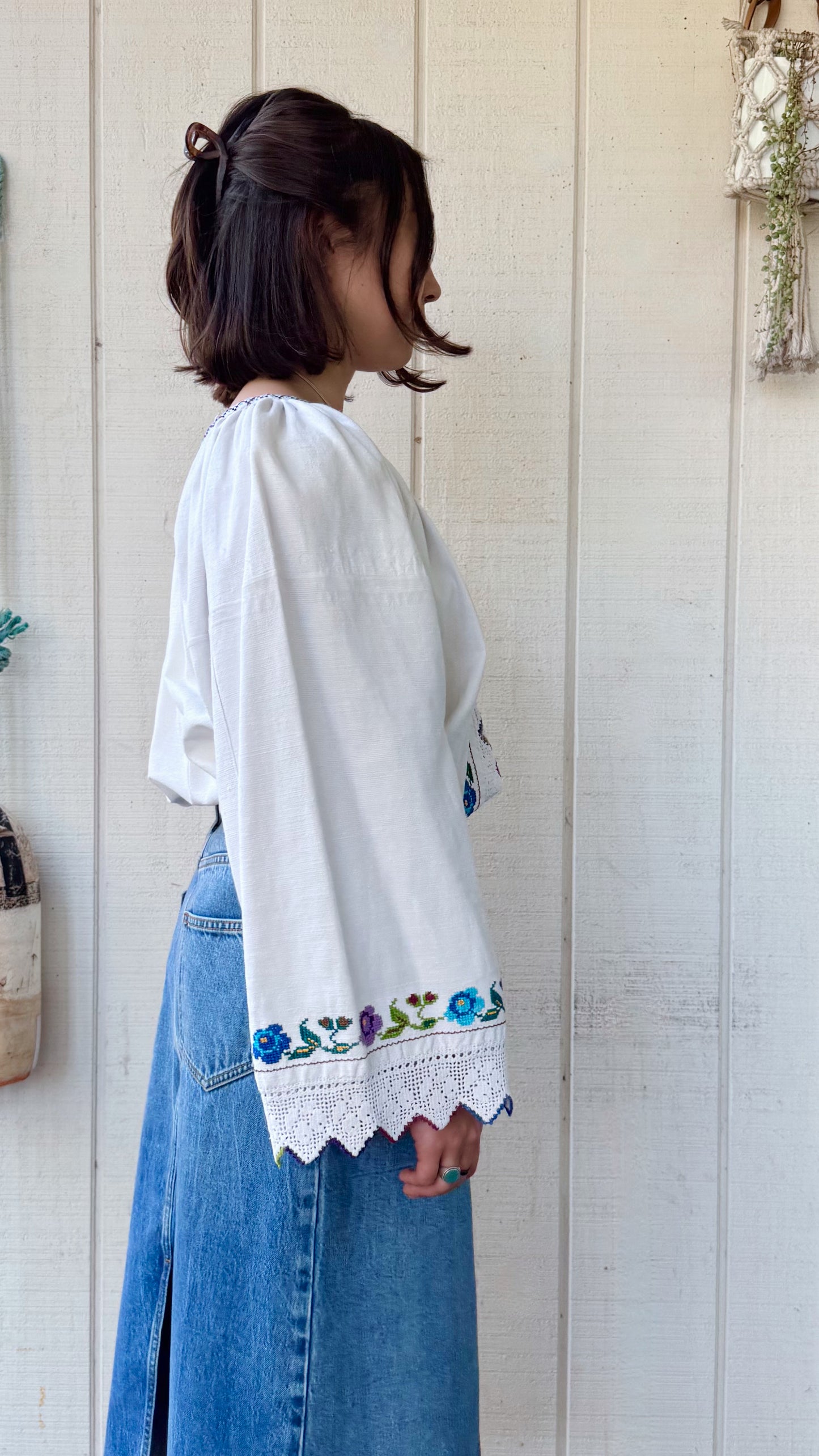 The Ines 1970s Hungarian Blouse