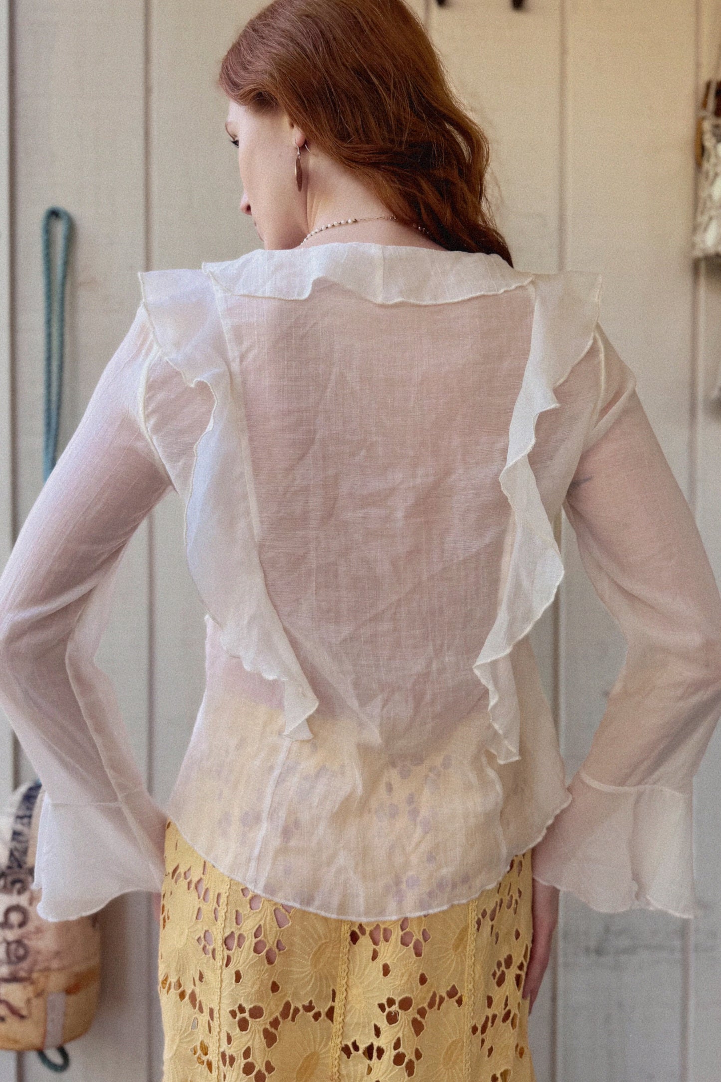 The Katerina Ruffle Blouse