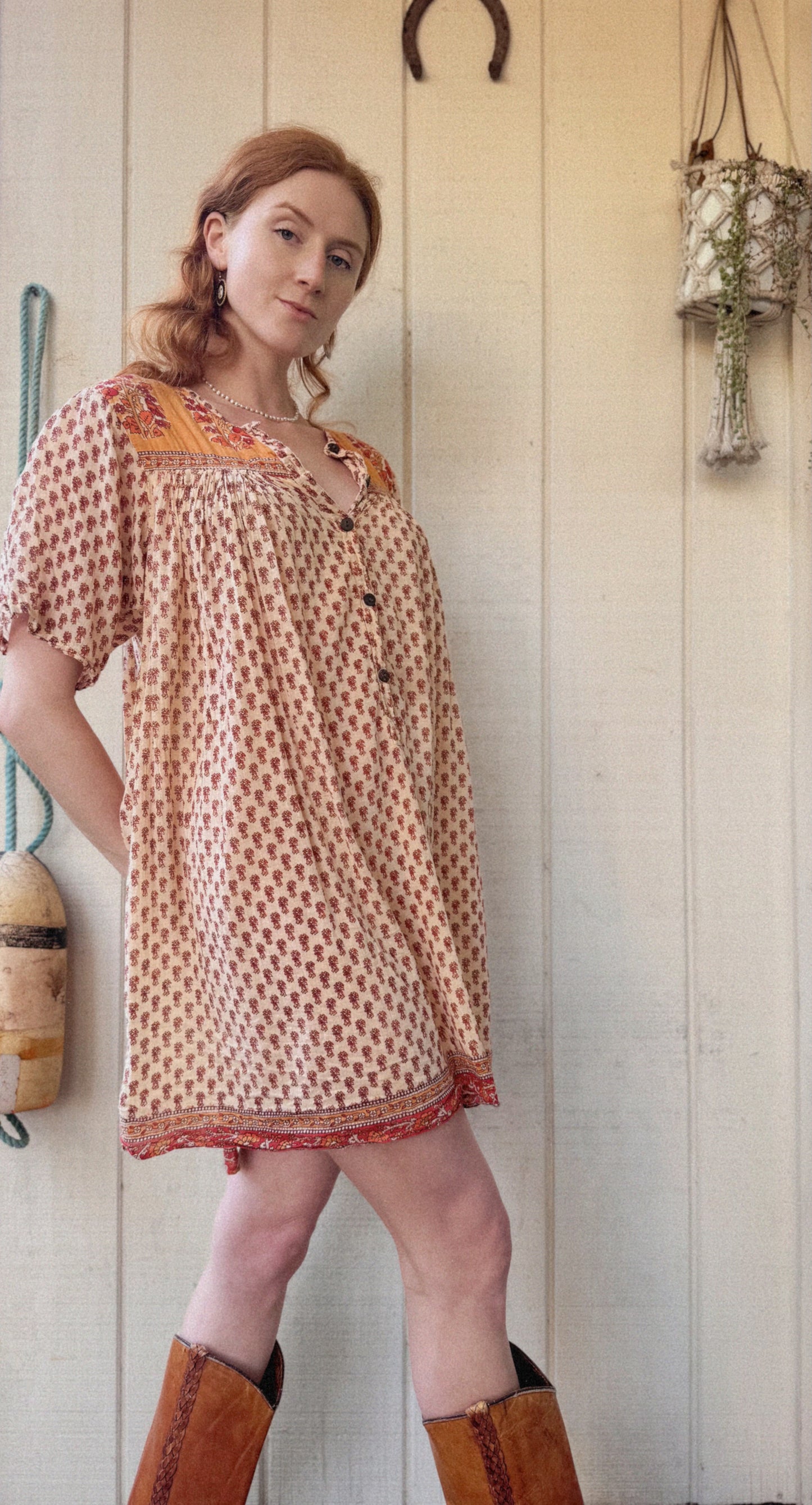 The Jasmine Cotton Mini Dress