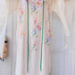 The Helene 1970s Handpainted Silk Kaftan