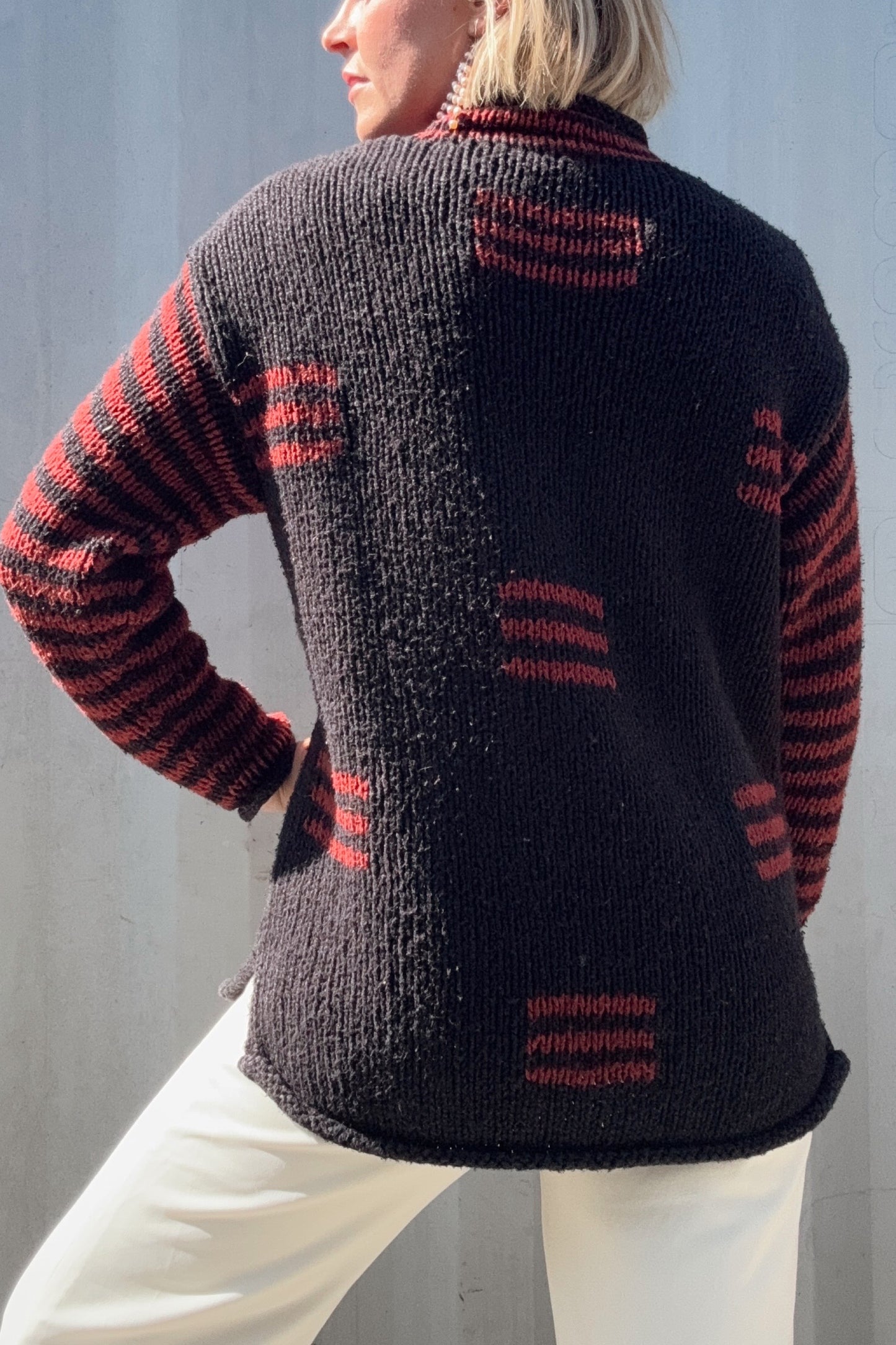 The Aurelia Mockneck Knit Sweater