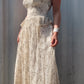 The Valentina 1970s Lace Dress