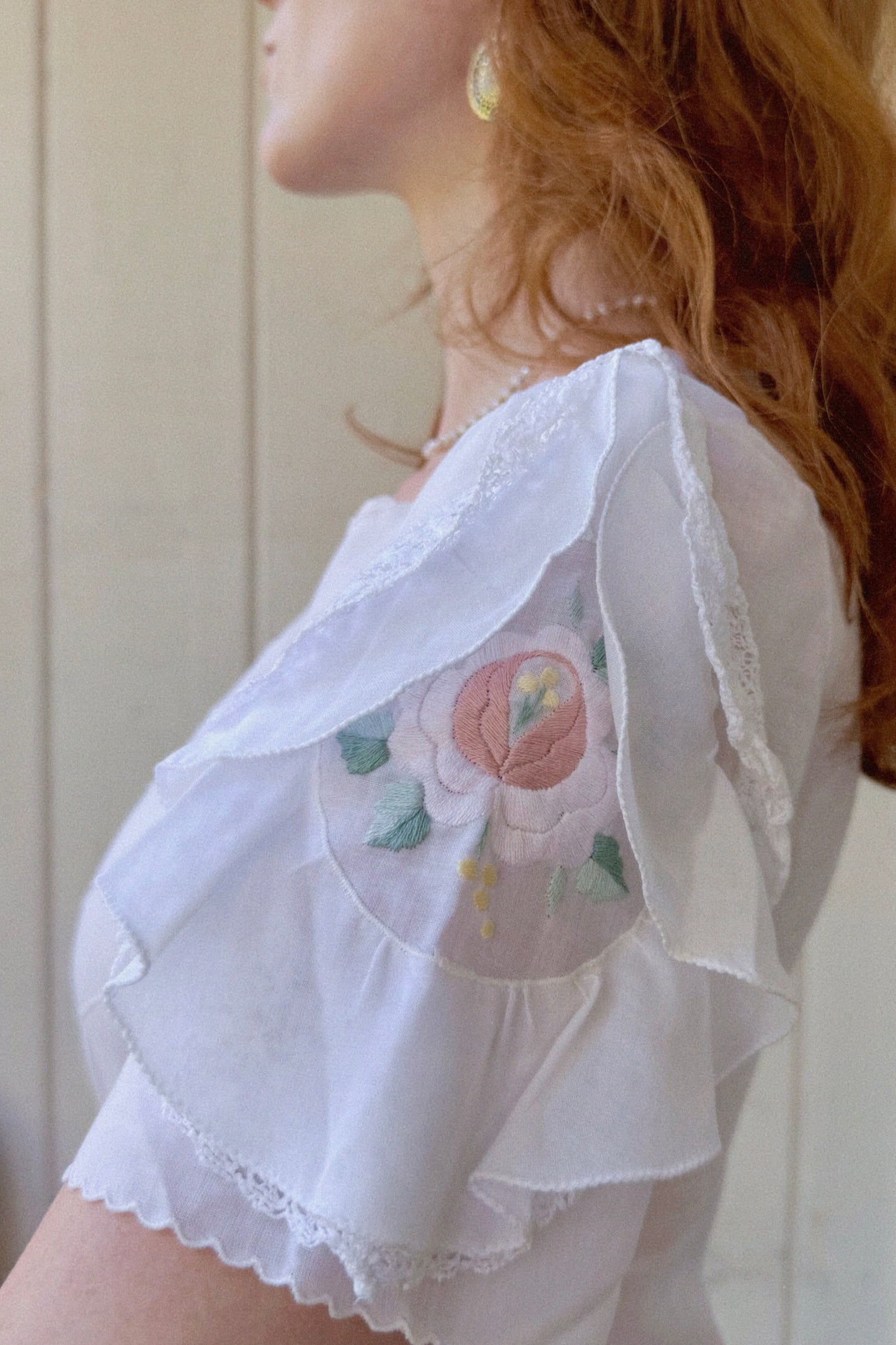 The Sylvie 1970s Handmade Cotton Dress