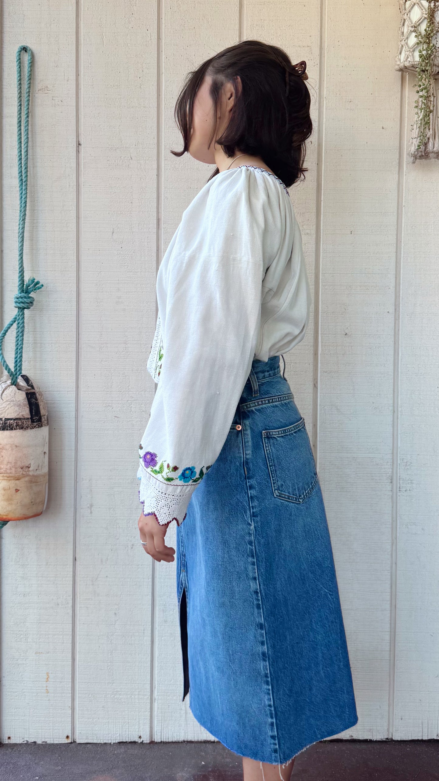 The Gucci Denim Skirt