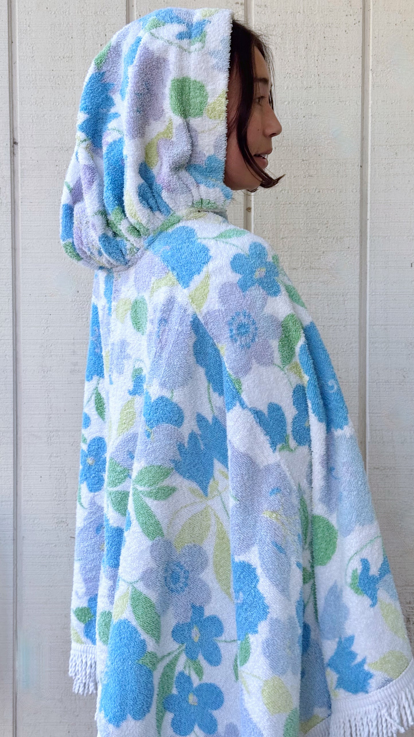 The Natalia 1960s Towel Poncho