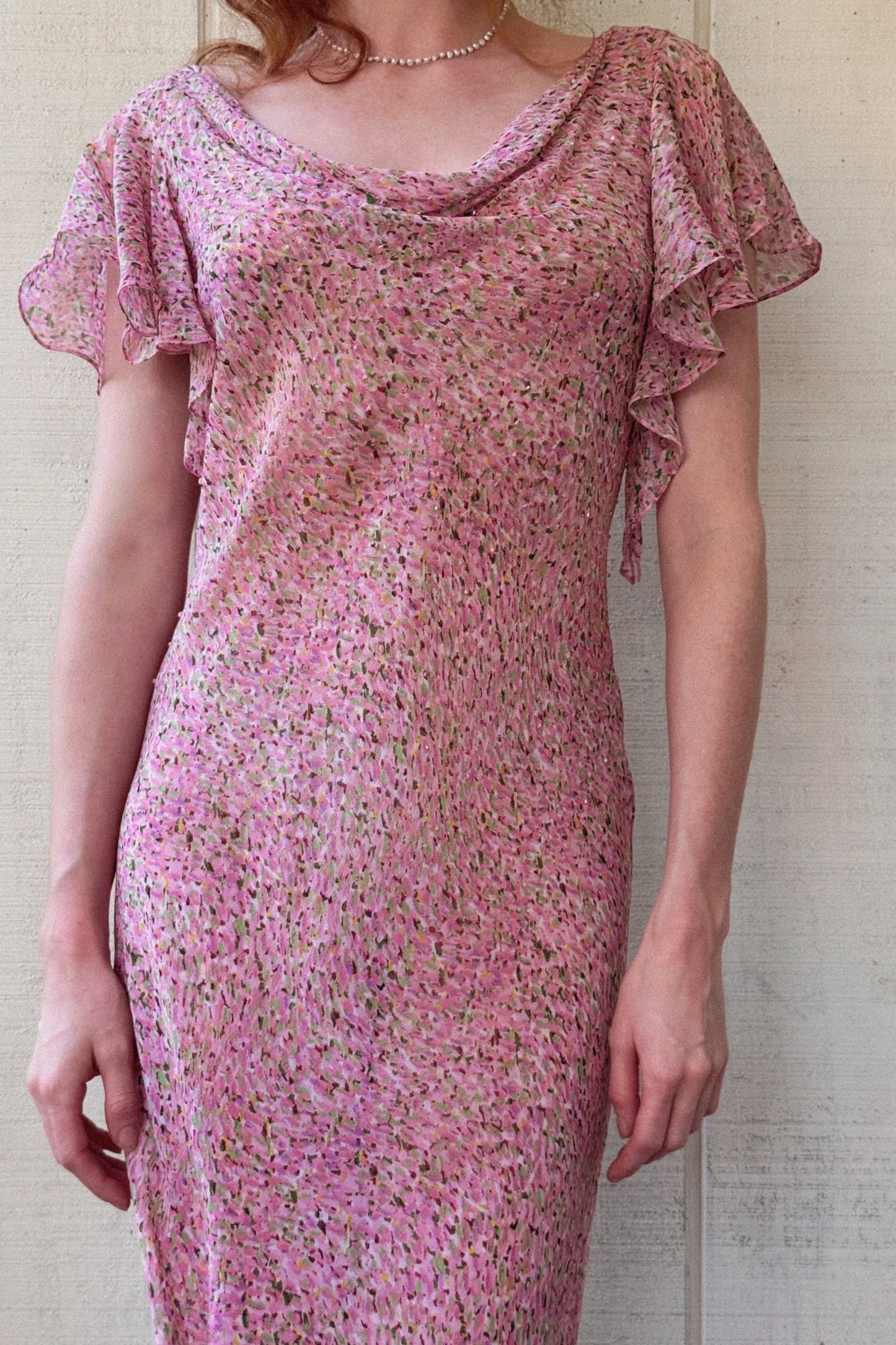 The Marisa Silk Midi Dress