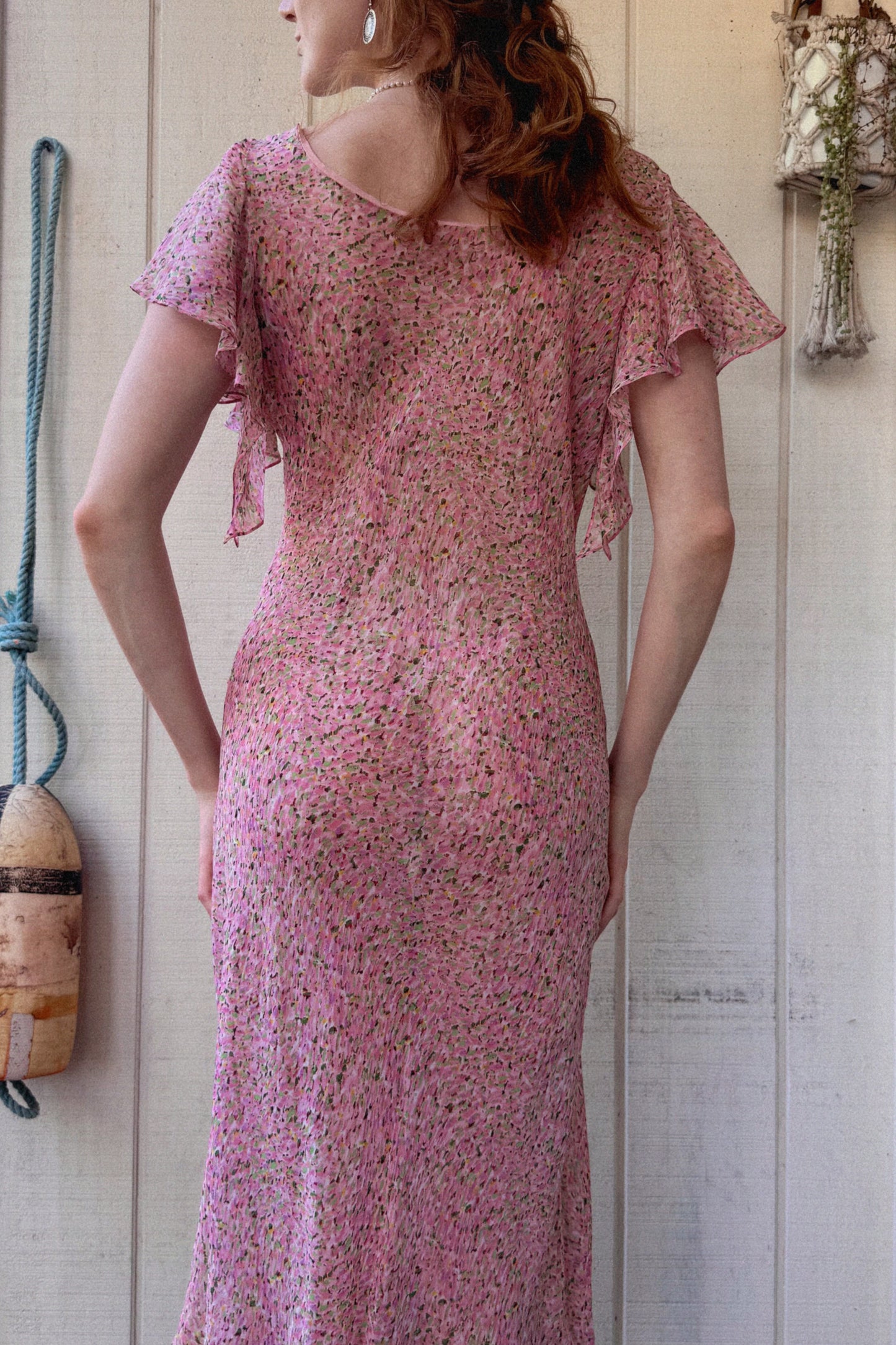 The Marisa Silk Midi Dress
