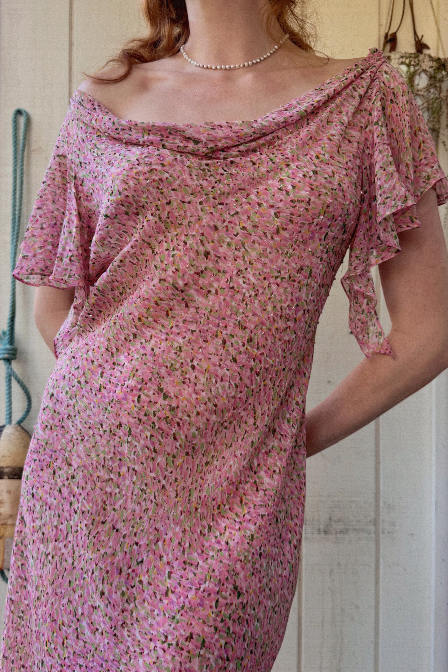 The Marisa Silk Midi Dress