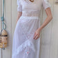 The Sylvie 1970s Handmade Cotton Dress