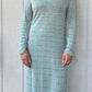 The Matilde 1980s Knit Maxi Dress