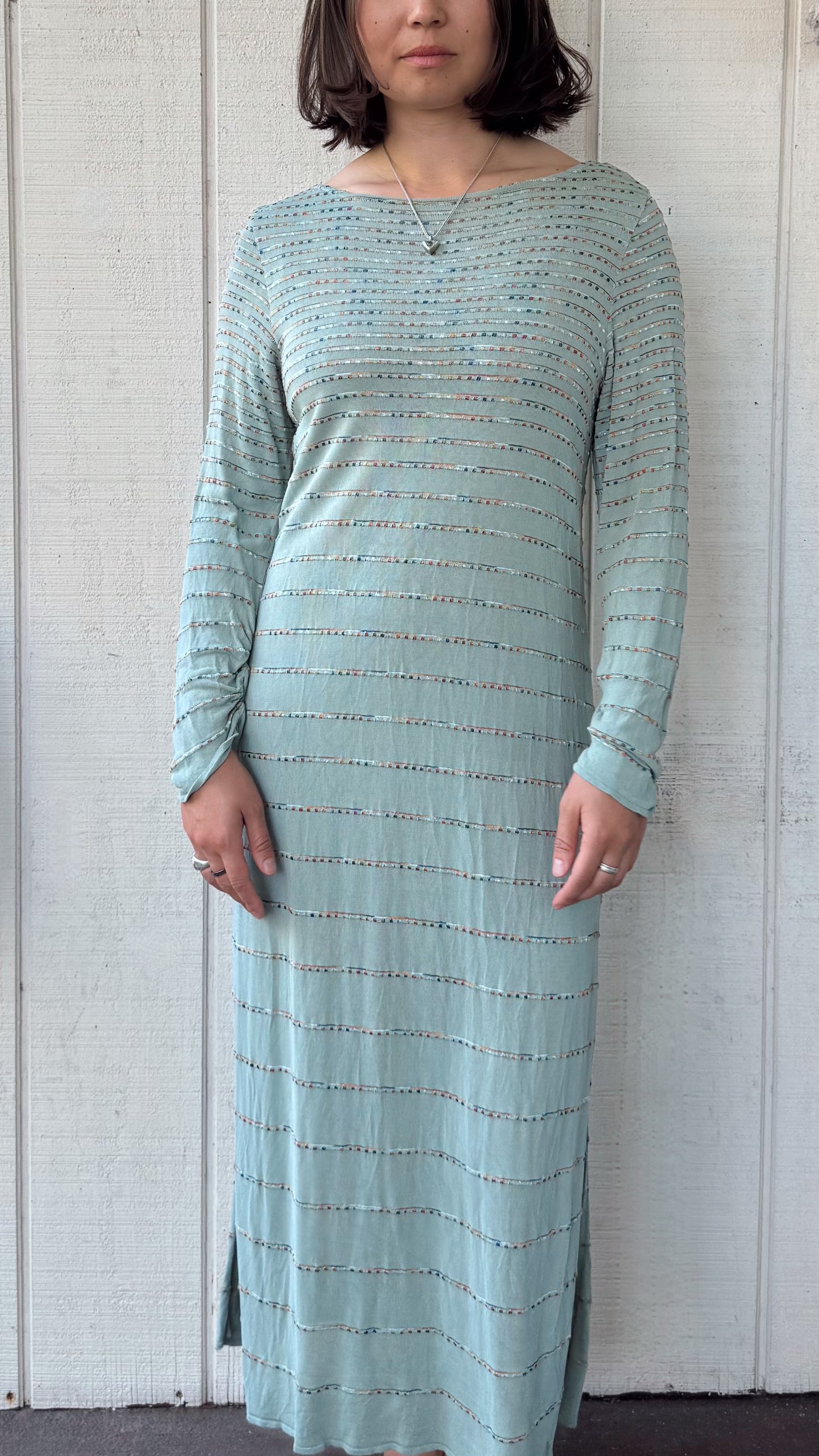 The Matilde 1980s Knit Maxi Dress
