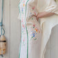 The Helene 1970s Handpainted Silk Kaftan