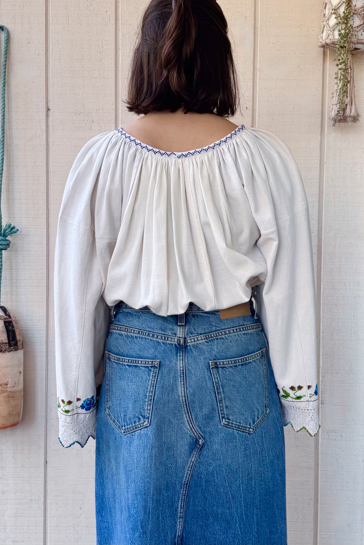 The Ines 1970s Hungarian Blouse
