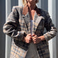 The Pippa Plaid Blazer