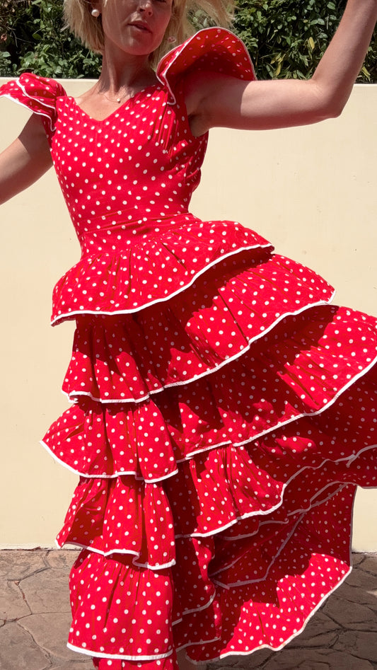 The Valeria 1970s Dress