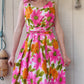 The Dahlia 1960s Handmade Apron Dress