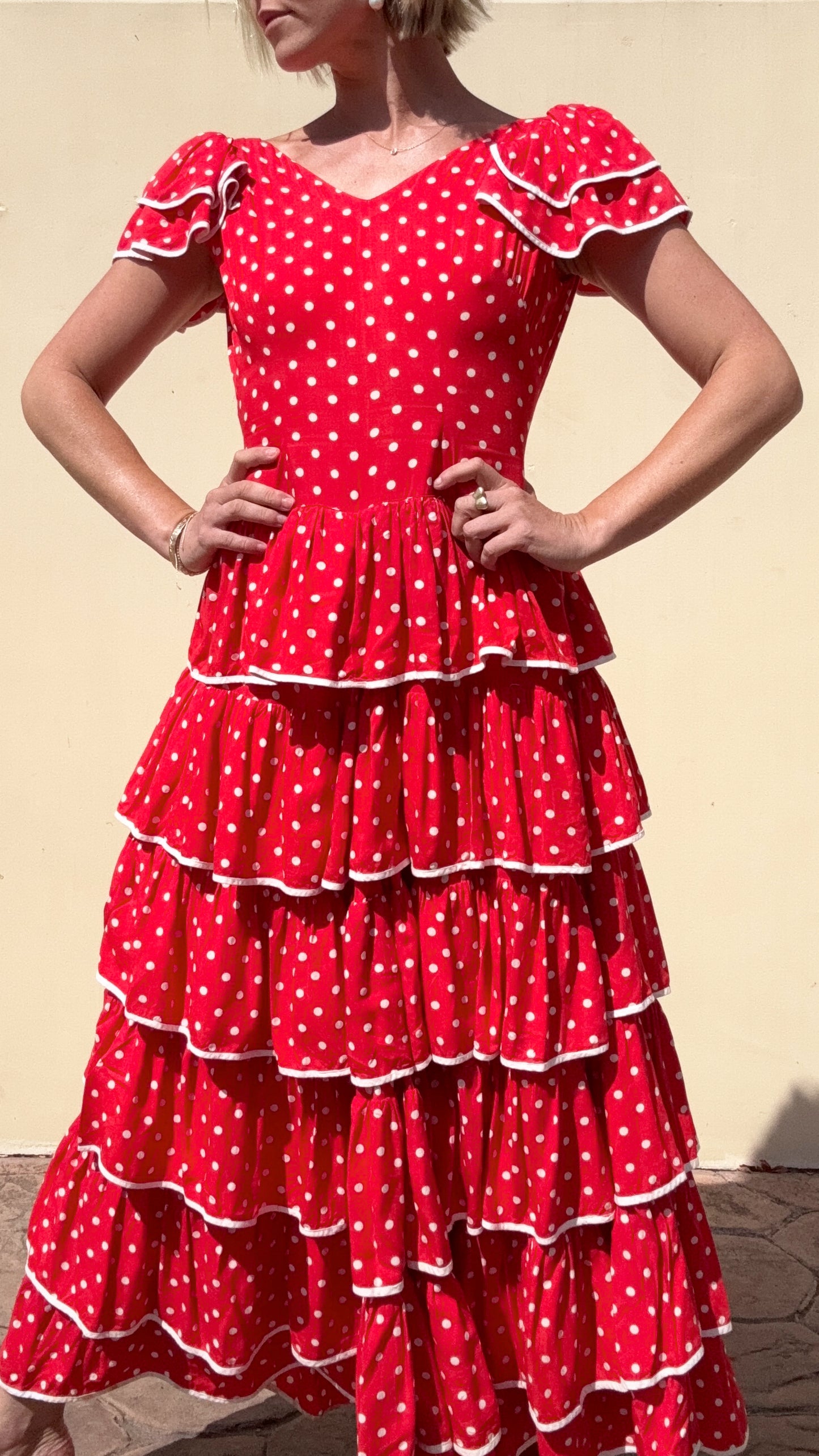 The Valeria 1970s Dress
