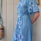 The Eva Embroidered Maxi Dress