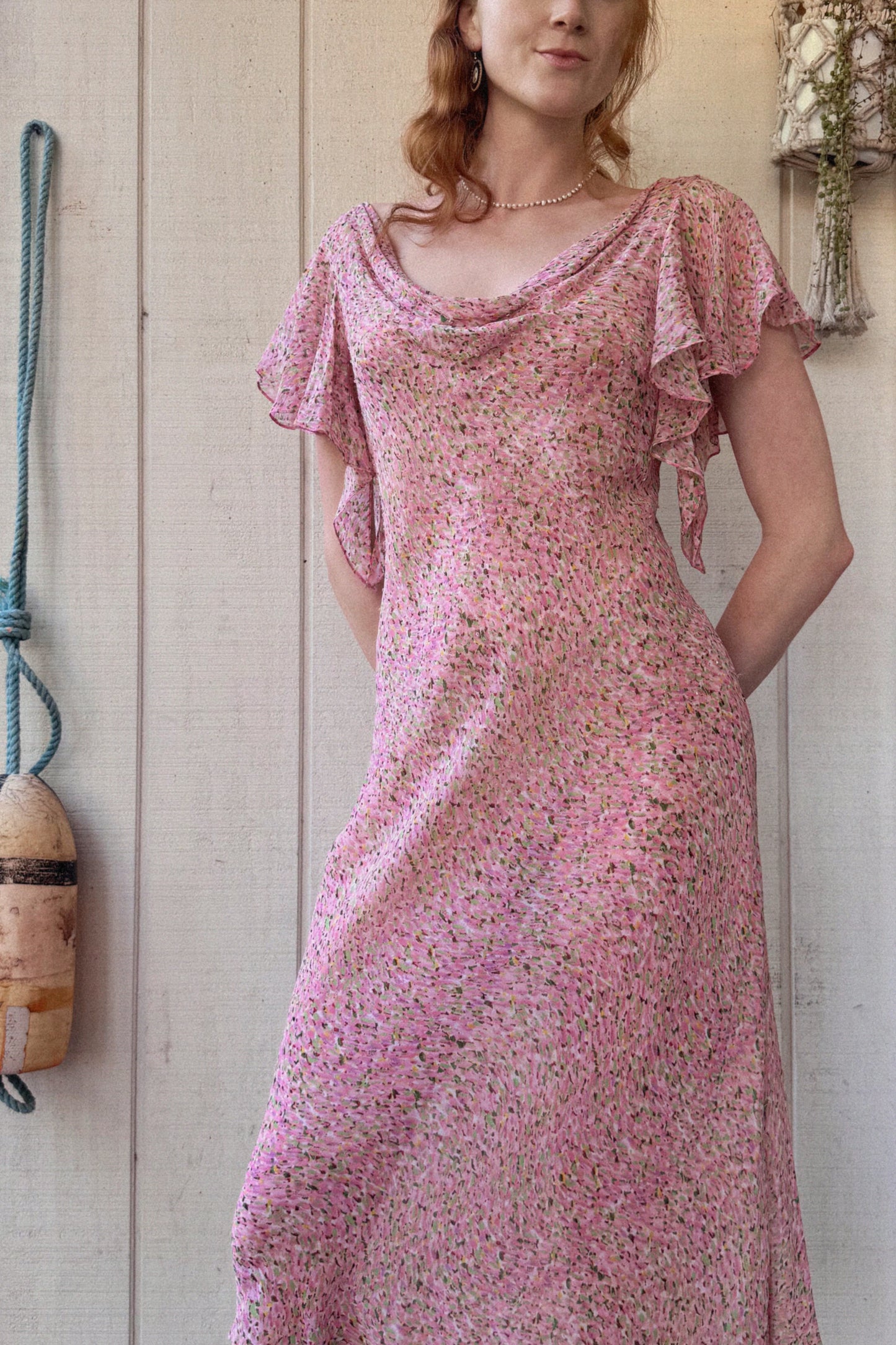 The Marisa Silk Midi Dress