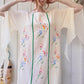 The Helene 1970s Handpainted Silk Kaftan