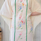 The Helene 1970s Handpainted Silk Kaftan