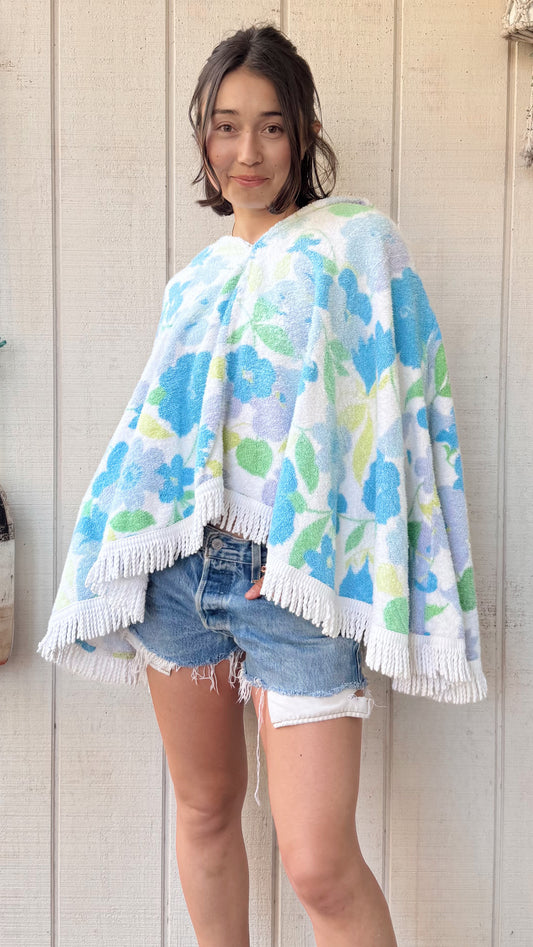 The Natalia 1960s Towel Poncho