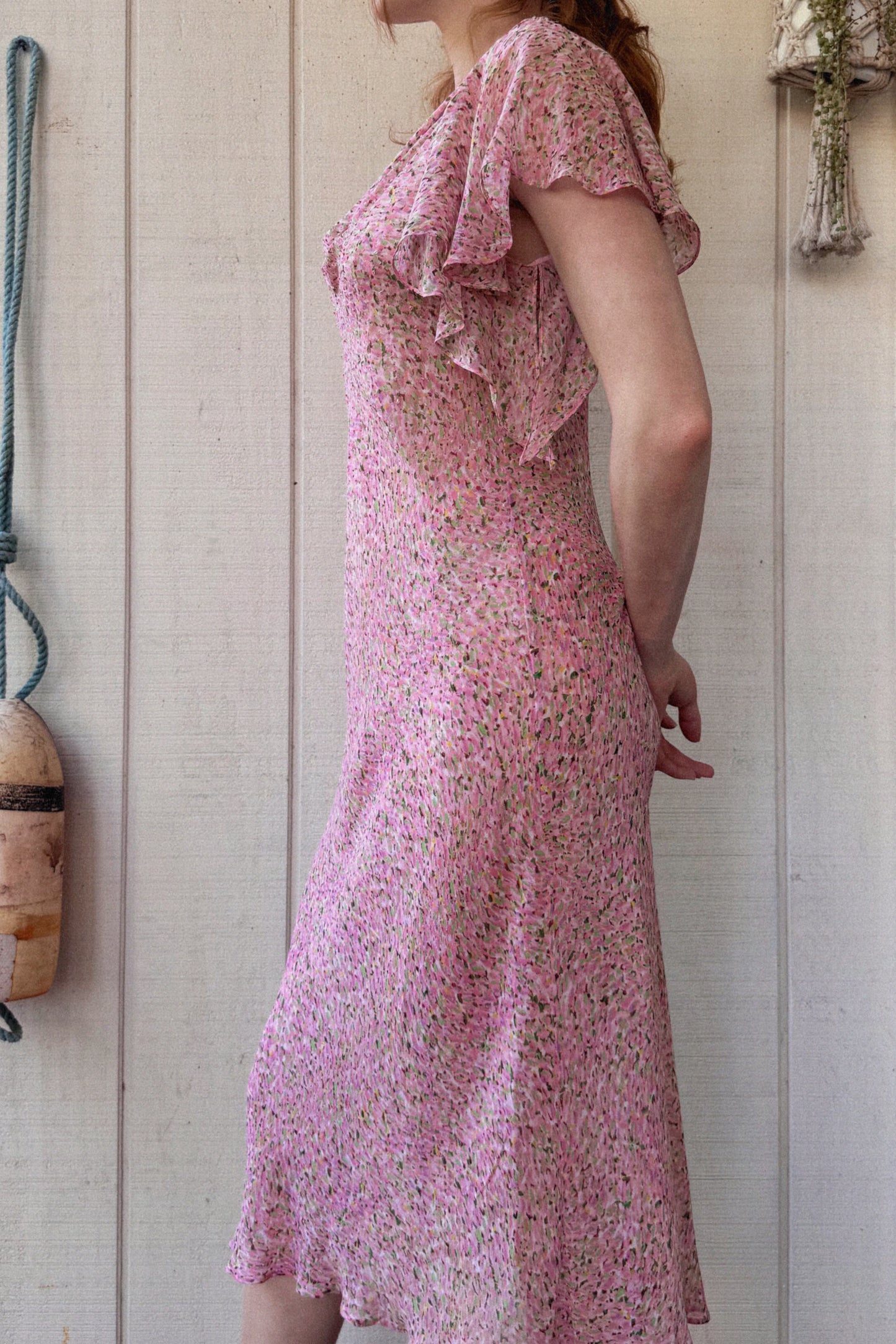 The Marisa Silk Midi Dress