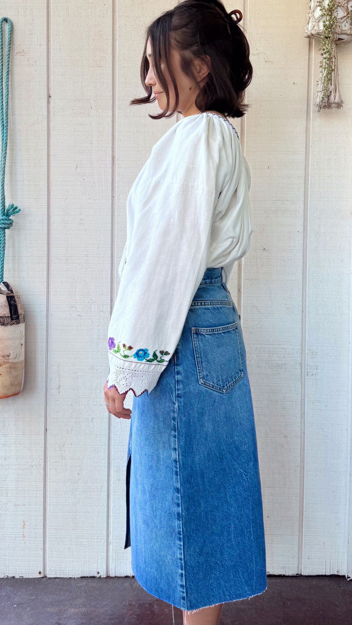The Gucci Denim Skirt
