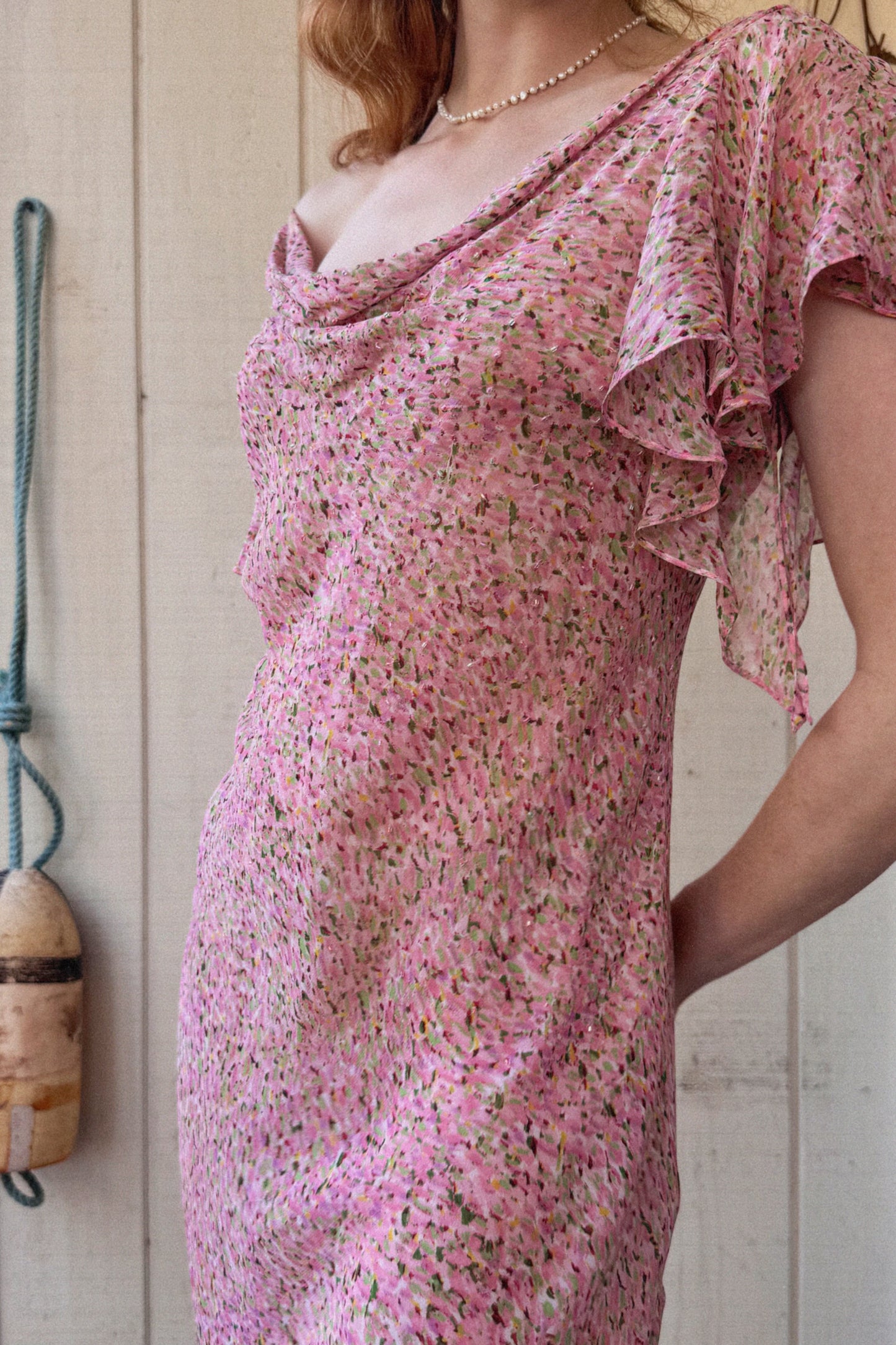 The Marisa Silk Midi Dress