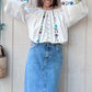 The Ines 1970s Hungarian Blouse