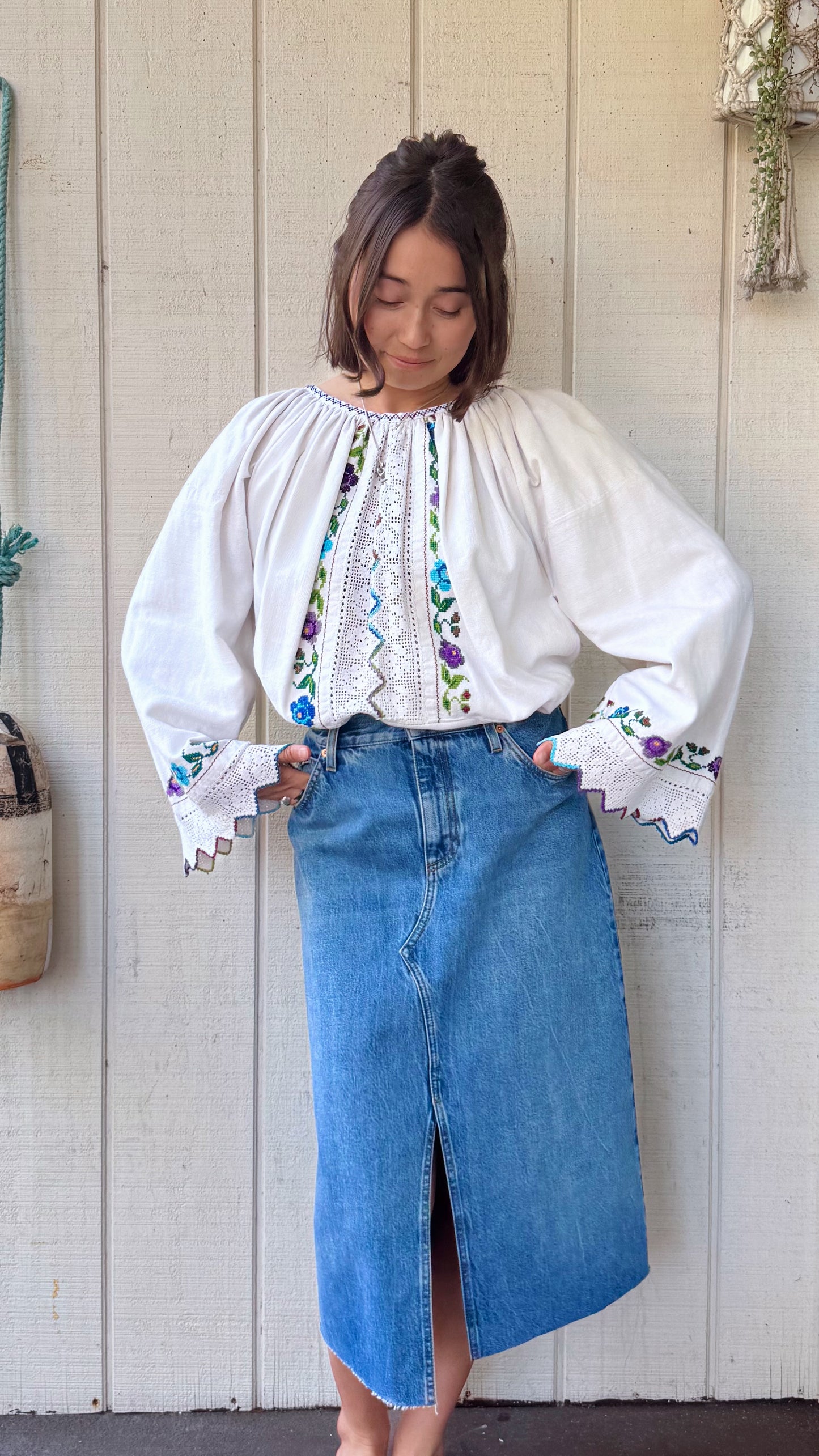 The Gucci Denim Skirt