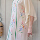 The Helene 1970s Handpainted Silk Kaftan