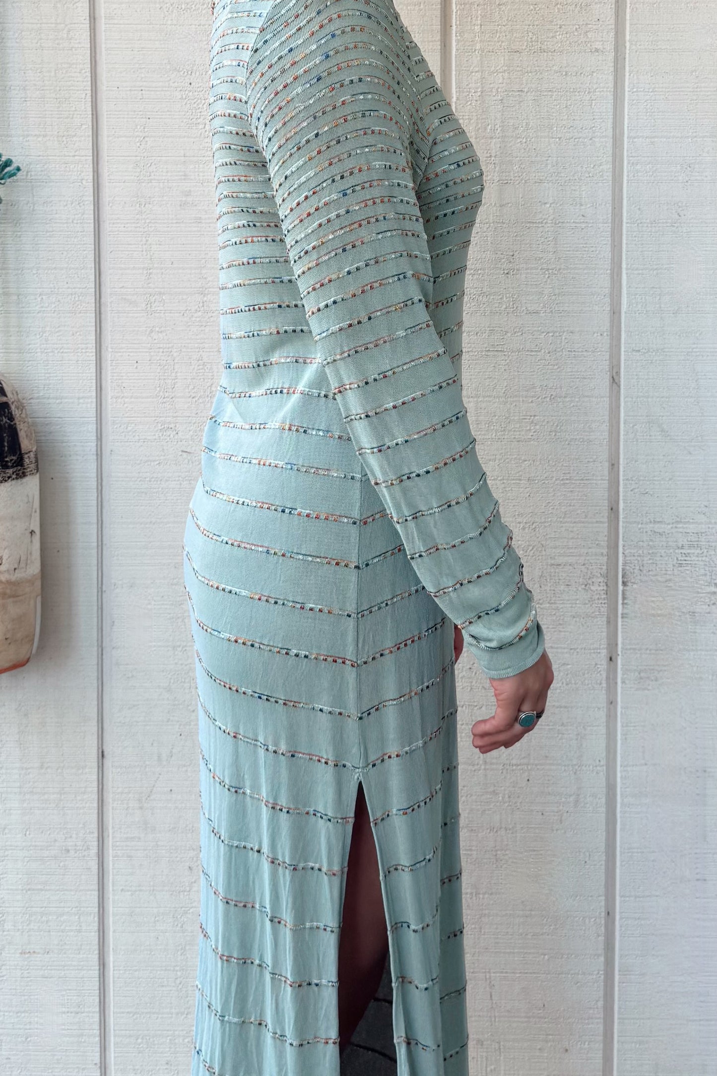 The Matilde 1980s Knit Maxi Dress