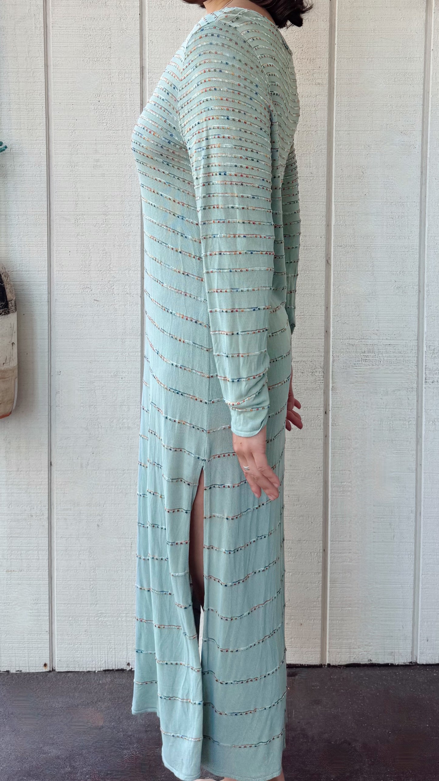 The Matilde 1980s Knit Maxi Dress