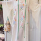 The Helene 1970s Handpainted Silk Kaftan