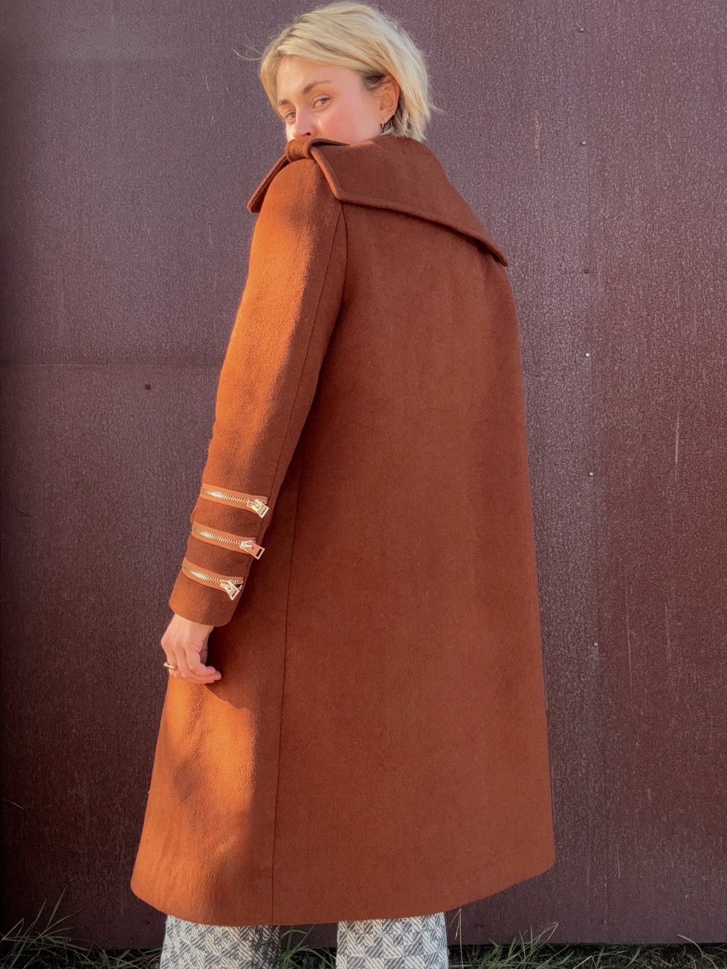 The Noelle 1980s Wool Coat