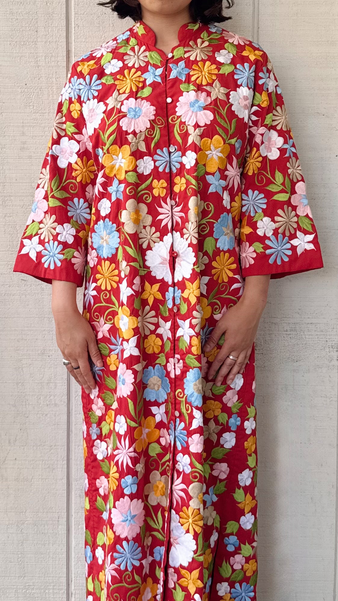 The Carolina 1970s Embroidered Coat