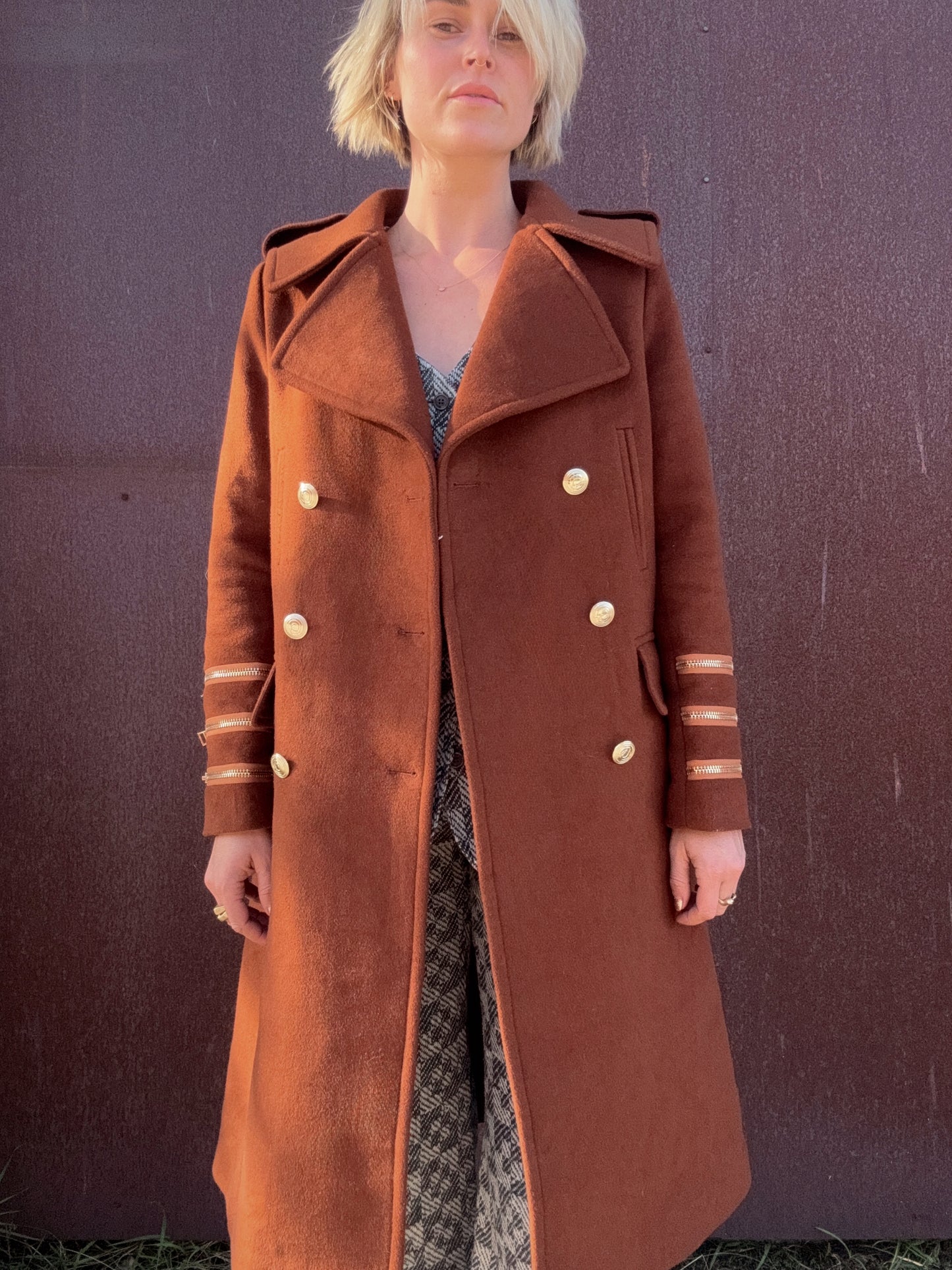 The Noelle 1980s Wool Coat