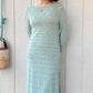 The Matilde 1980s Knit Maxi Dress