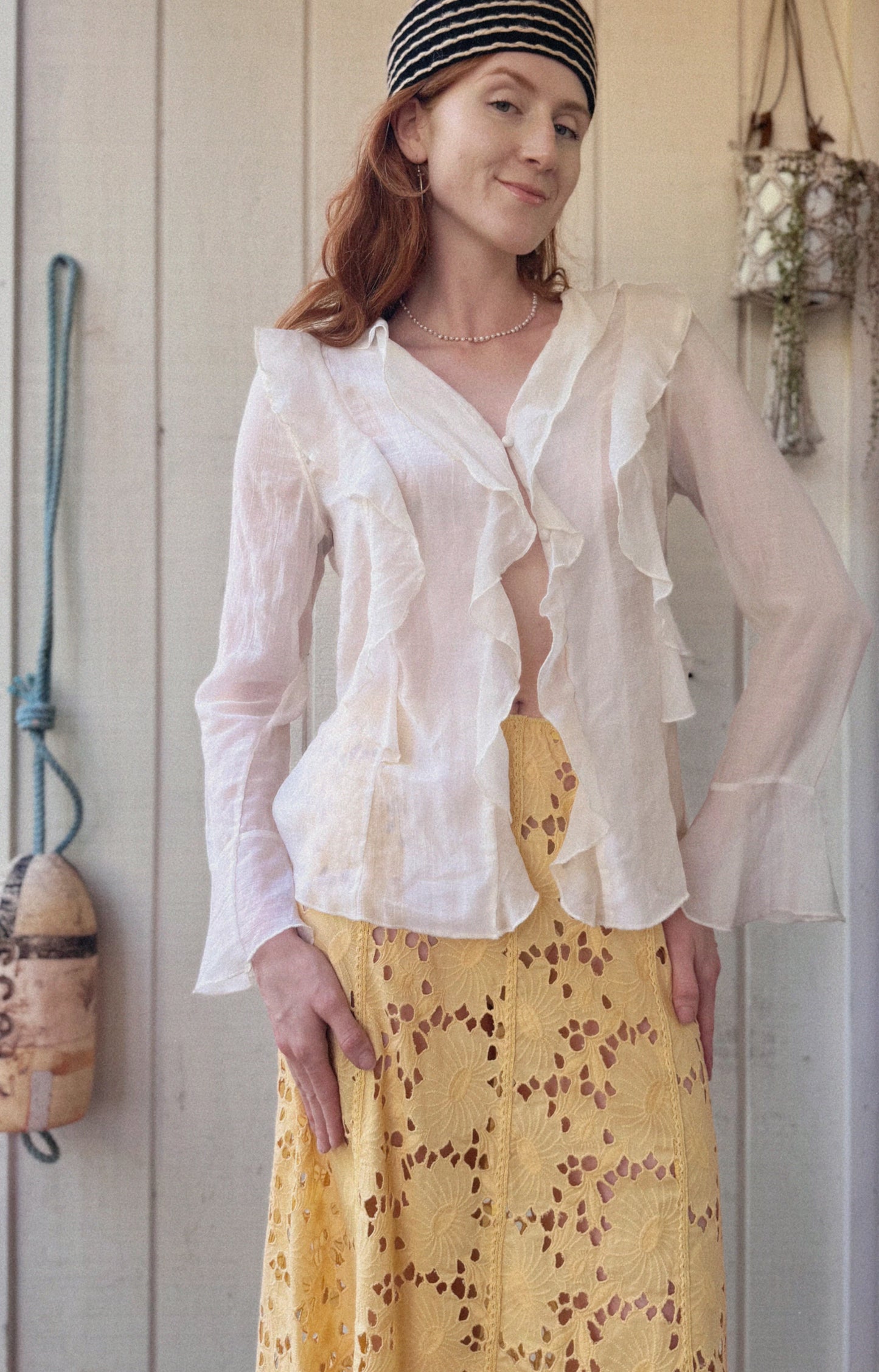 The Katerina Ruffle Blouse
