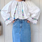 The Ines 1970s Hungarian Blouse