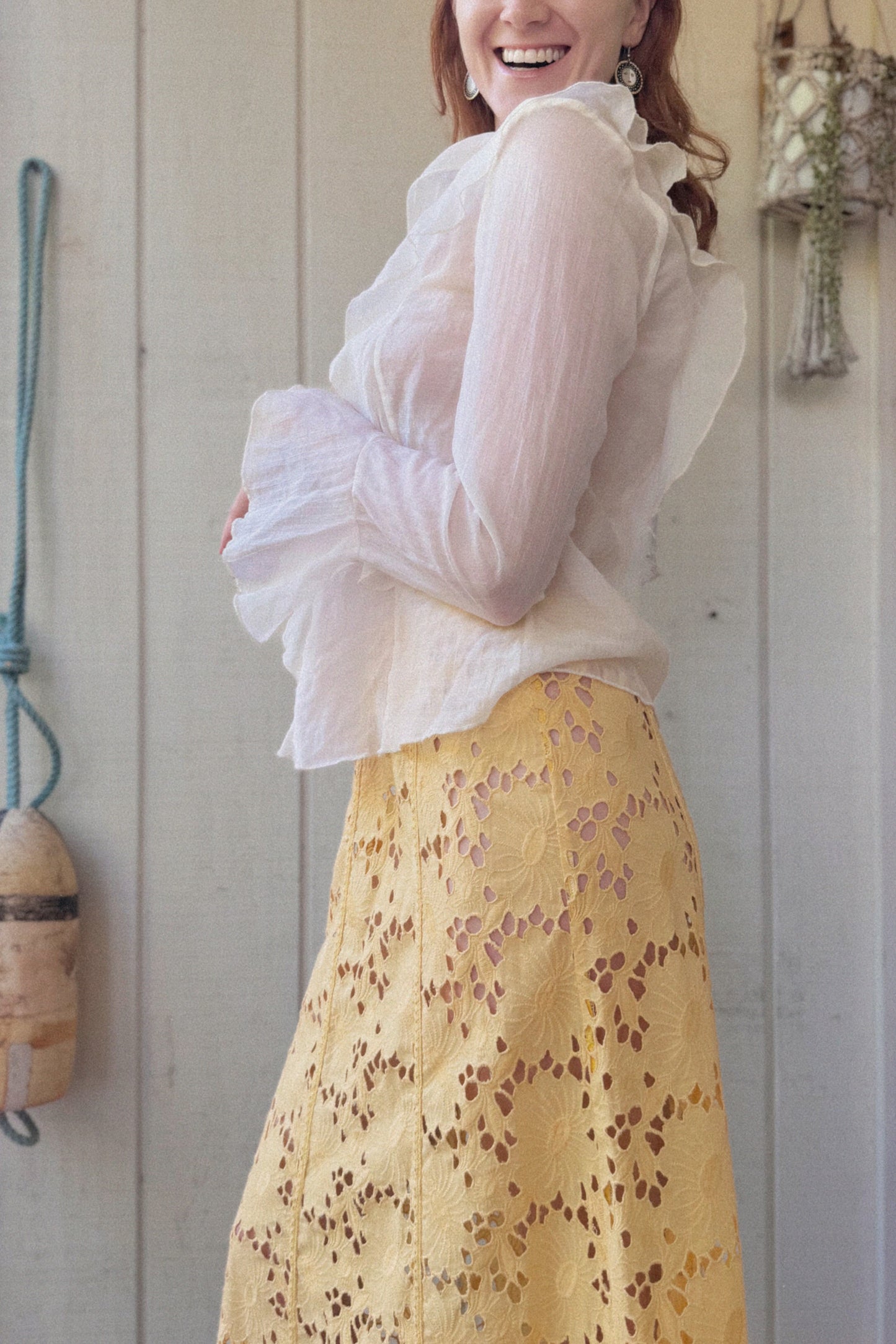 The Katerina Ruffle Blouse