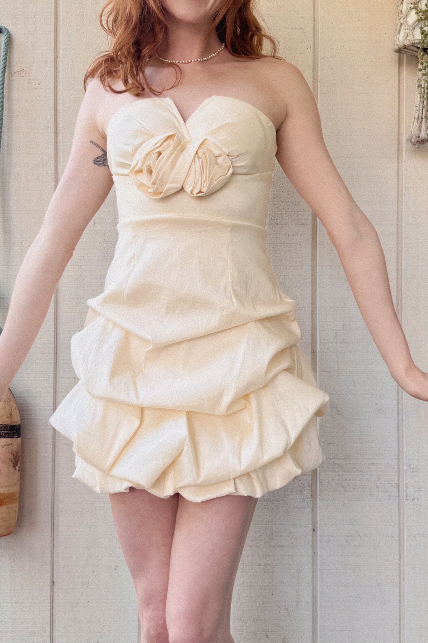 The Bianca Bubble Mini Dress