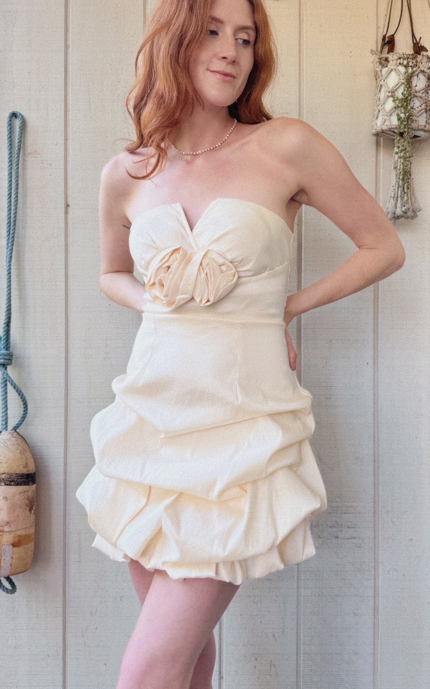 The Bianca Bubble Mini Dress